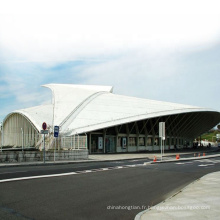 Structure en acier à longue portée légère pour stade